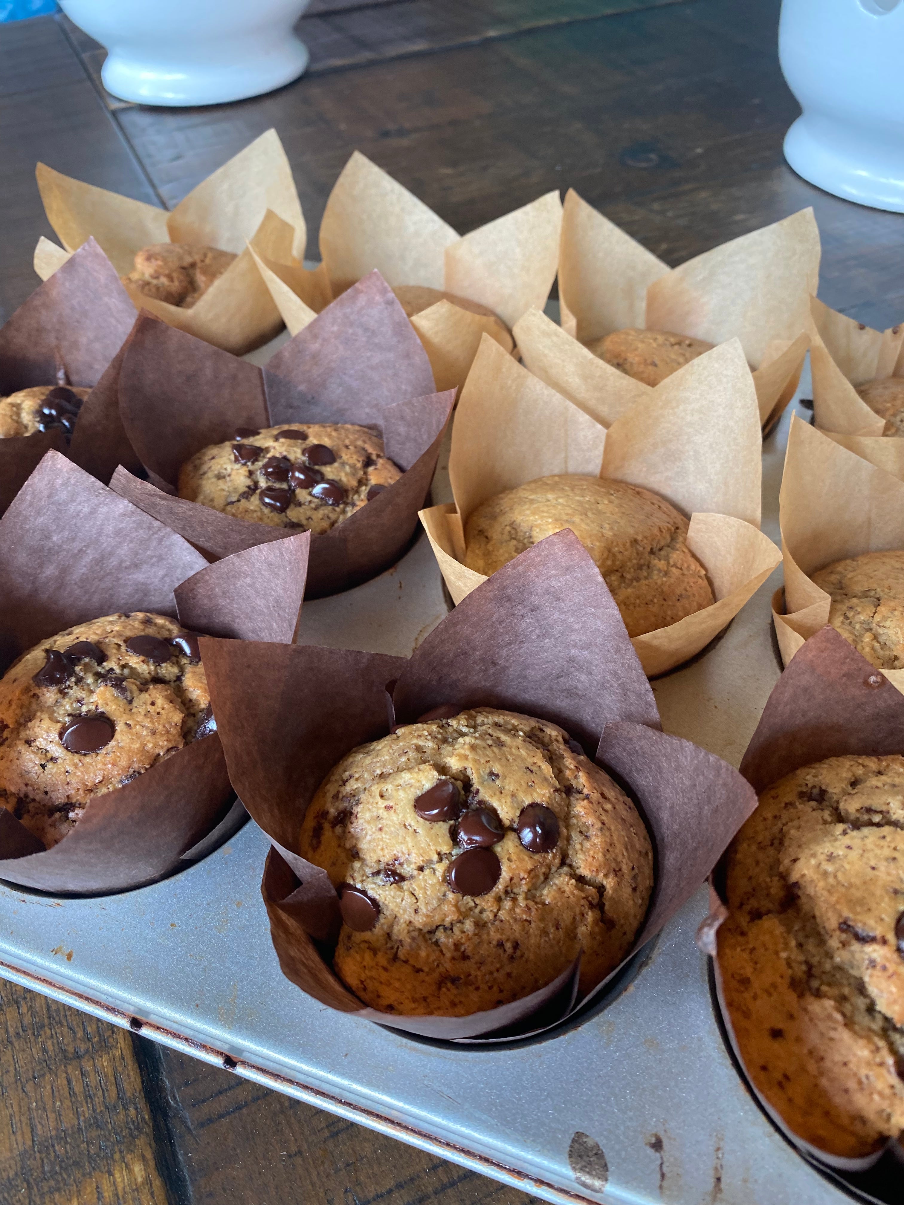 Sugar & Gluten Free Peanut Butter Muffins
