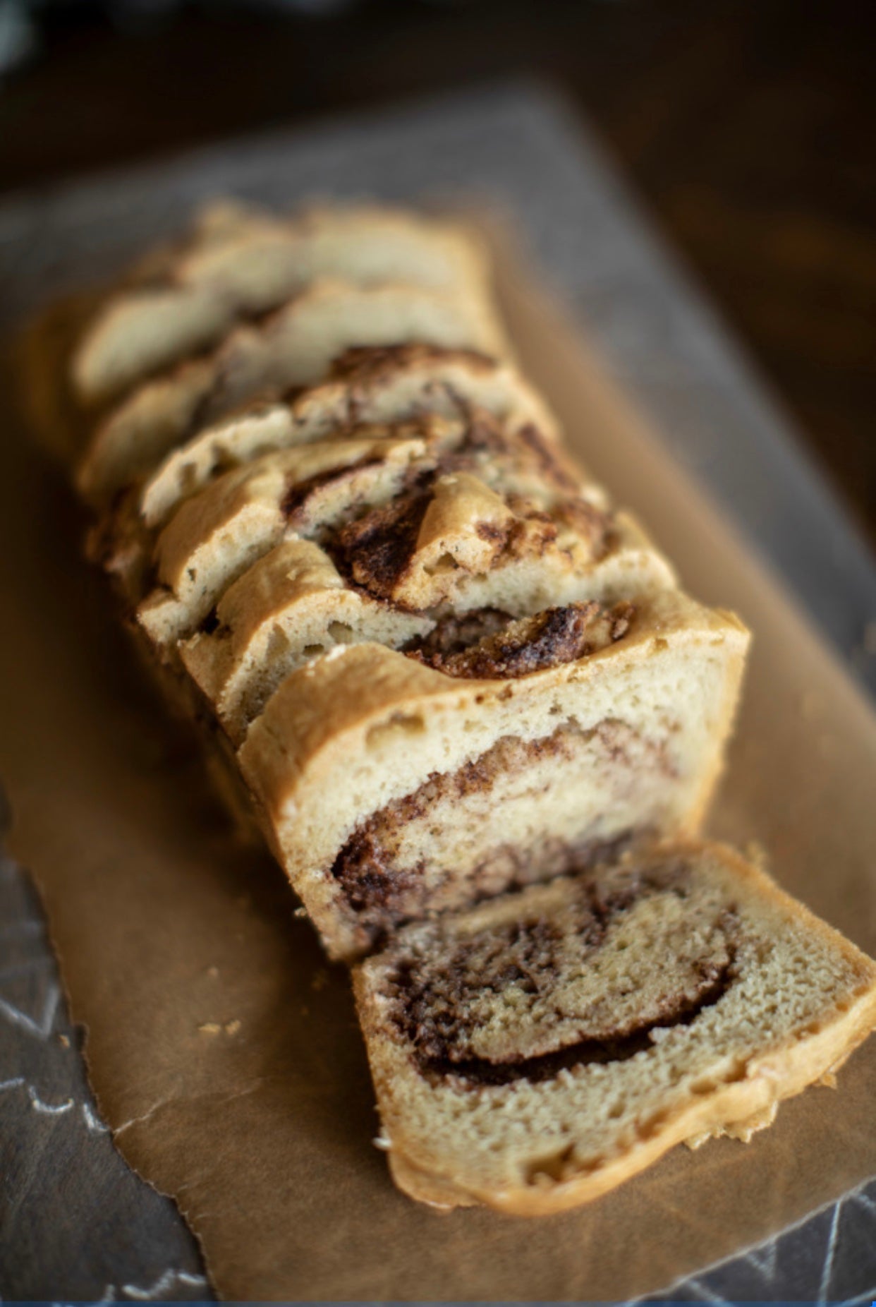 Grain & Gluten Free, Low Carb Cinnamon Bread