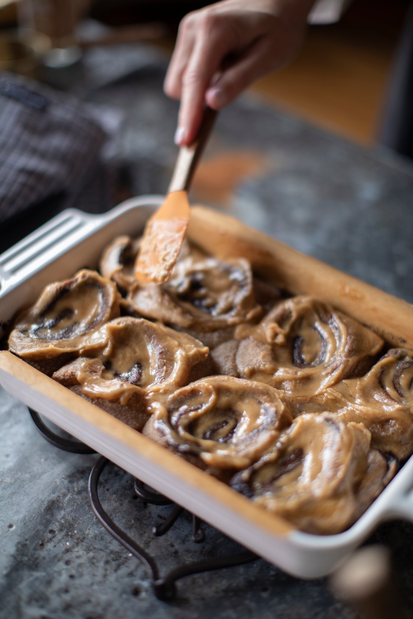 Chocolate Cinnamon Rolls, Keto, GF, DF, Grain-Free