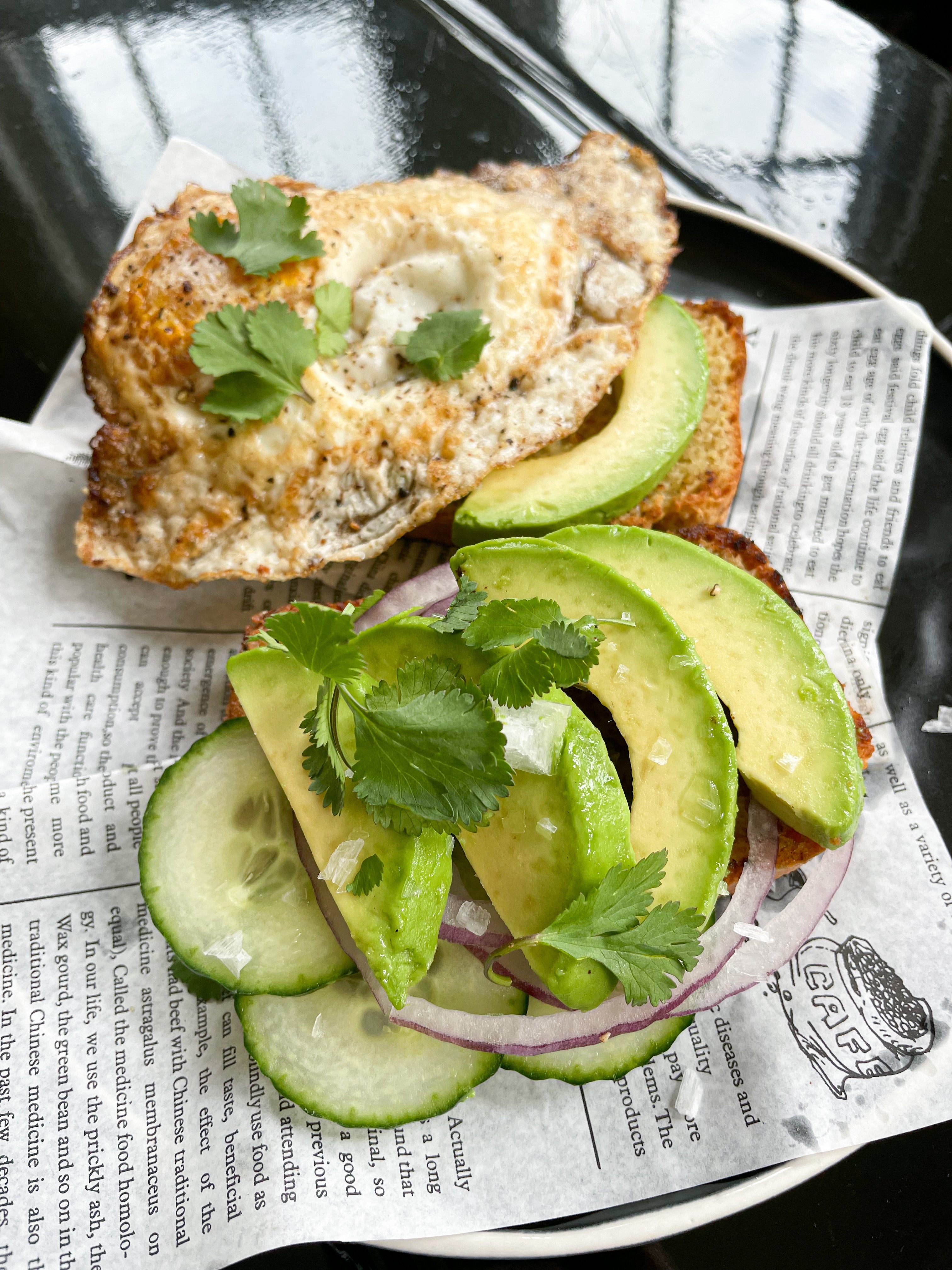 Keto Avocado Toast