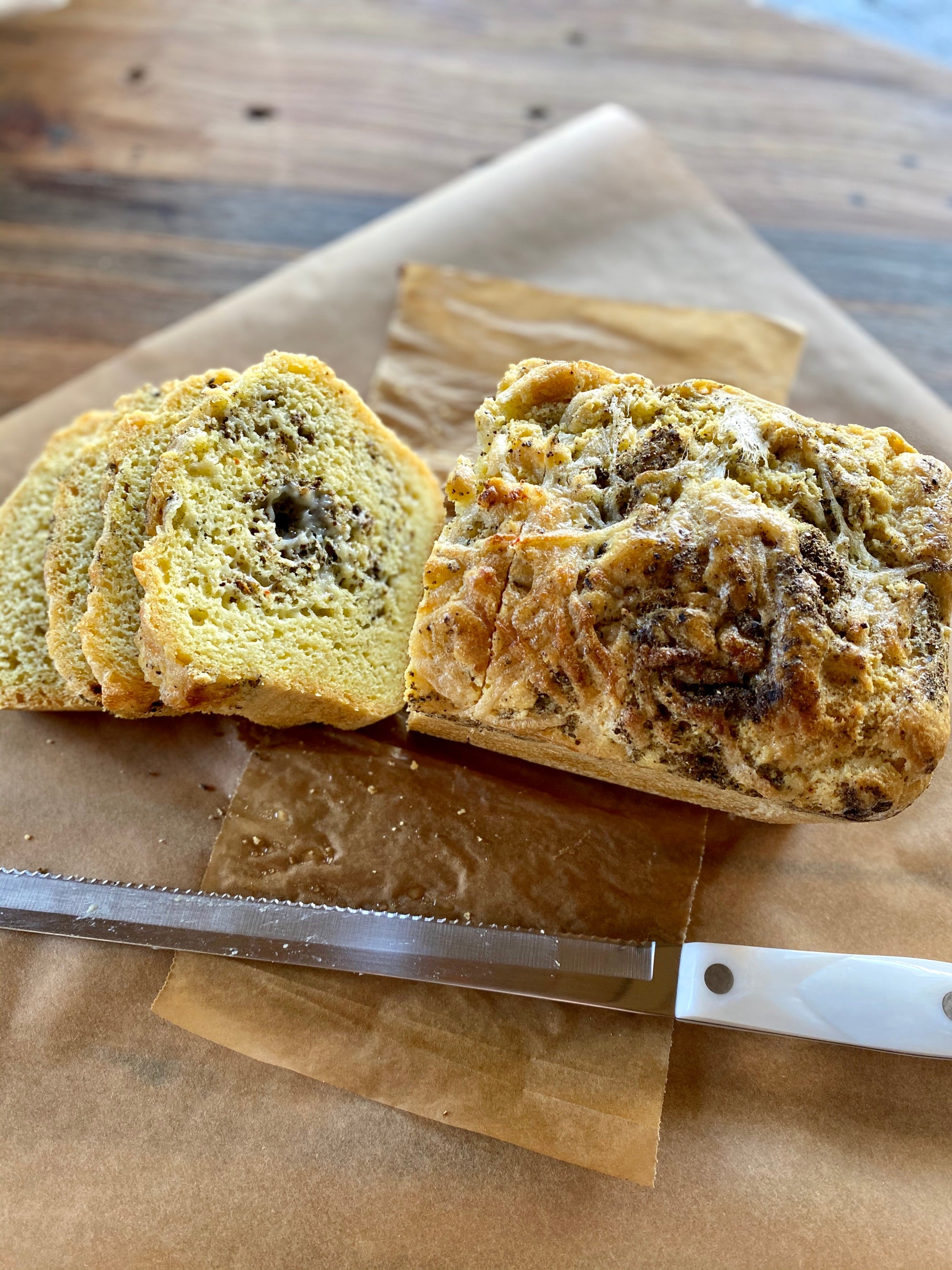 Grain & Gluten Free Herbed Bread