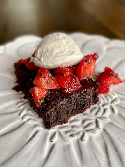 Cesely’s Strawberry Mint Topping