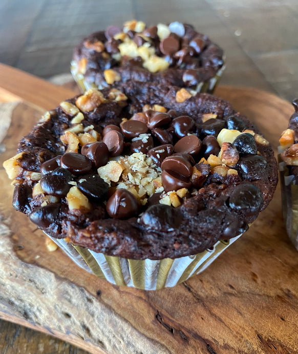 Chocolate Zucchini Cake or Muffins