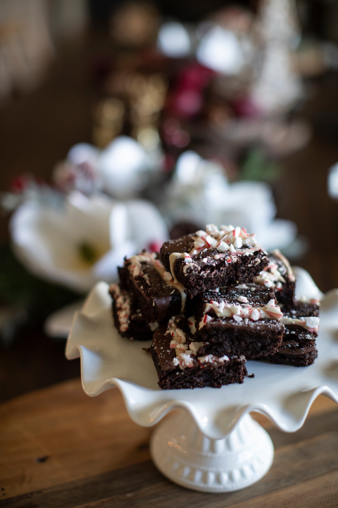 Easy Paleo Peppermint Brownies