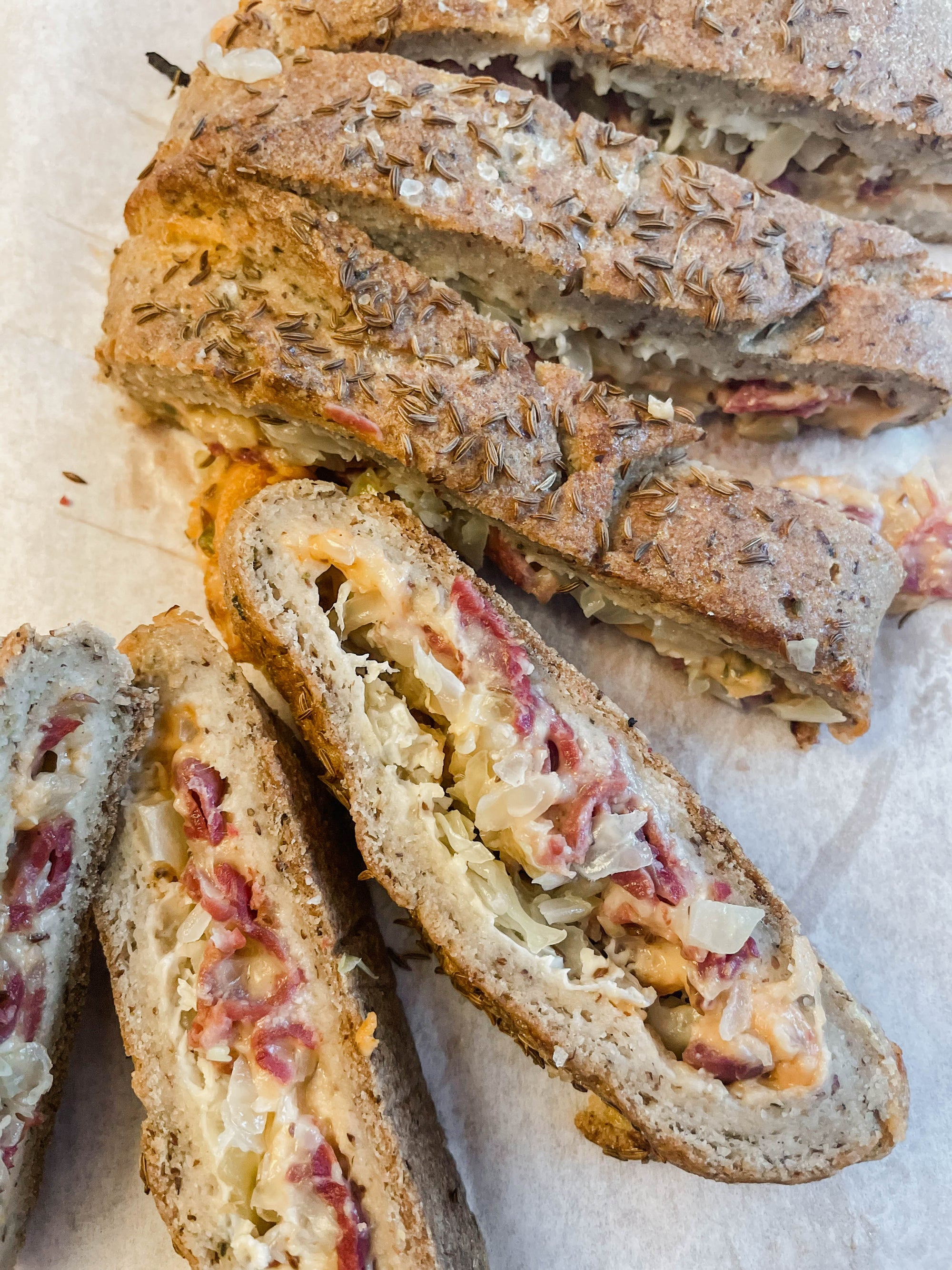 Reuben Stromboli Keto GF